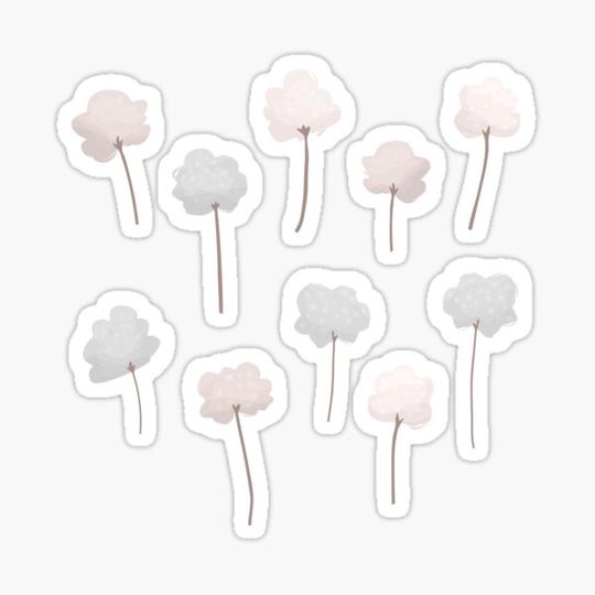Discover Pastel cotton flowers