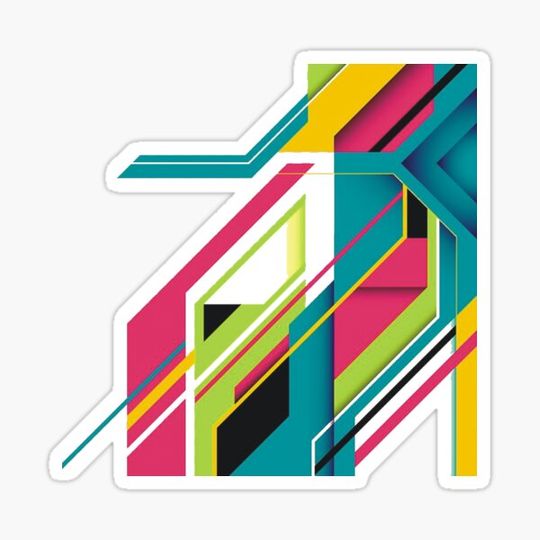 Discover colored abstract