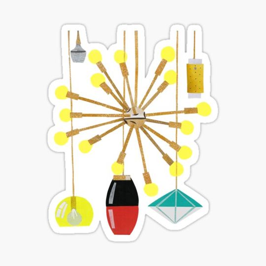 Discover Mid Century Modern Light Collage