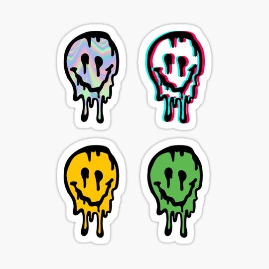 Discover melting smiley face pack