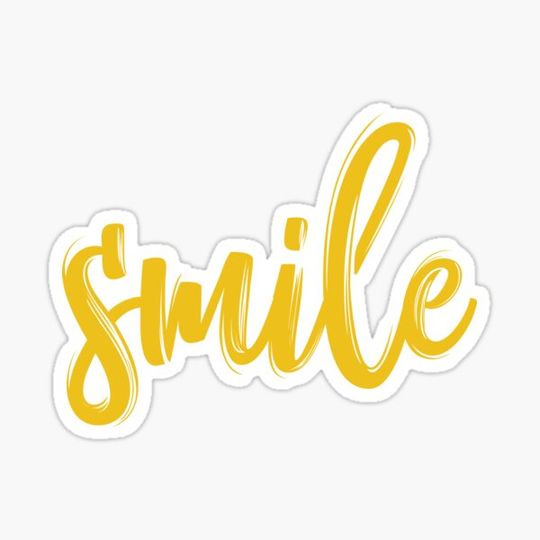 Discover Smile Sticker