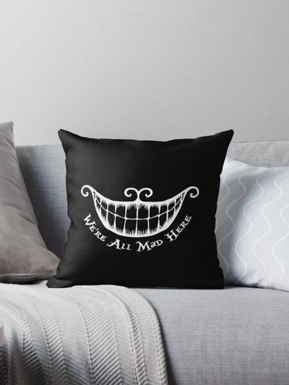 Discover Cheshire - Mad Smile and Quote