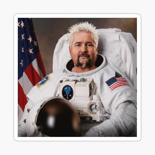 Discover Guy Fieri astronaut