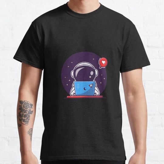 Discover Cute Astronaut Programmer