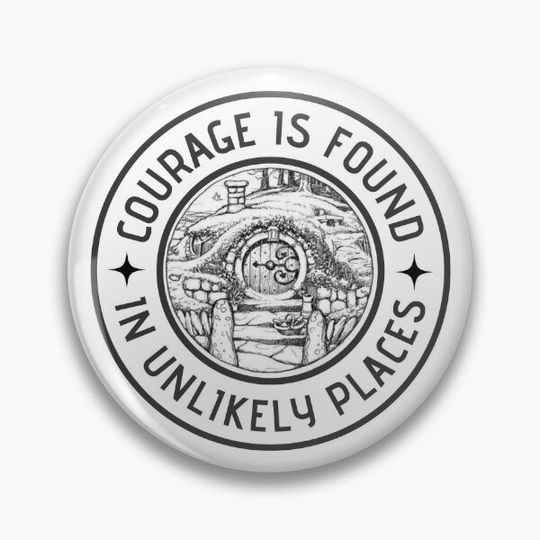 Discover Courage is Found in Unlikely Places - White - Fantasy