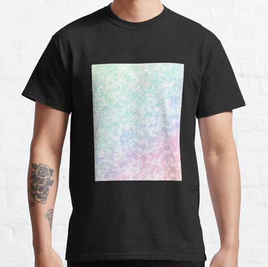 Discover Pastel Rainbow Ombre Gradient colorful wall art simple design