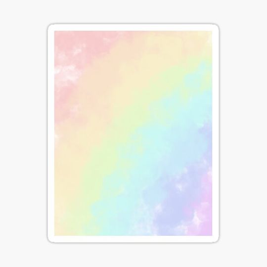 Discover Pastel Rainbow Clouds