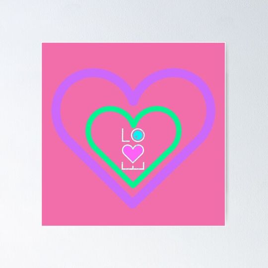 Discover LoLove Happy Love - Unique Pastel Love Art