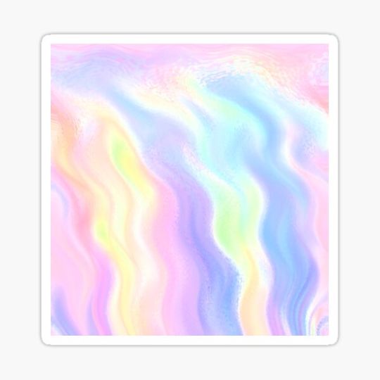 Discover Wavy Pastel Colored Lines