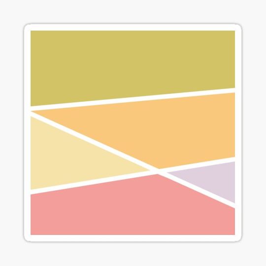 Discover Colorful geometric shapes design