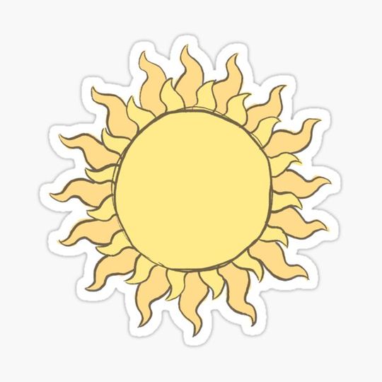 Discover Sun Sticker