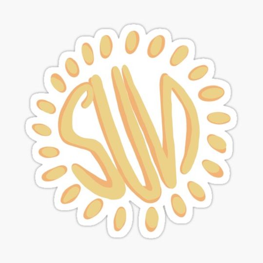 Discover Sun Word Art