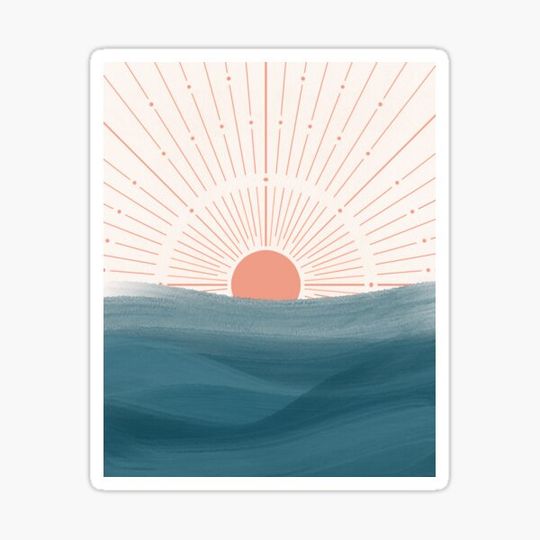 Discover Watercolor Sunset