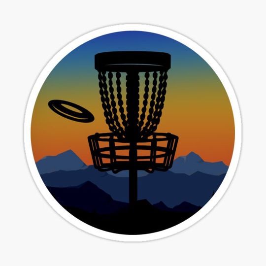 Discover Disc Golf Sticker