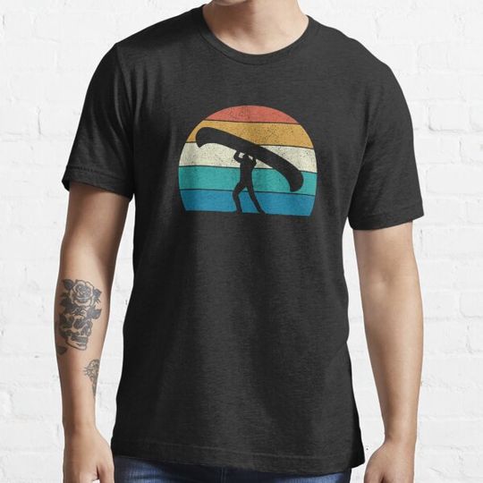 Discover Canoe Portage, Vintage Style