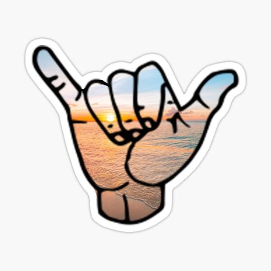 Discover hang ten sunset