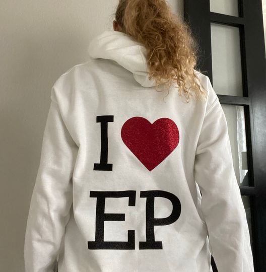Discover I Heart EP Hoodie/ Austin Butler / Elvis Presley / Elvis Movie