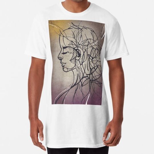 Discover Dreaming - linear pen art