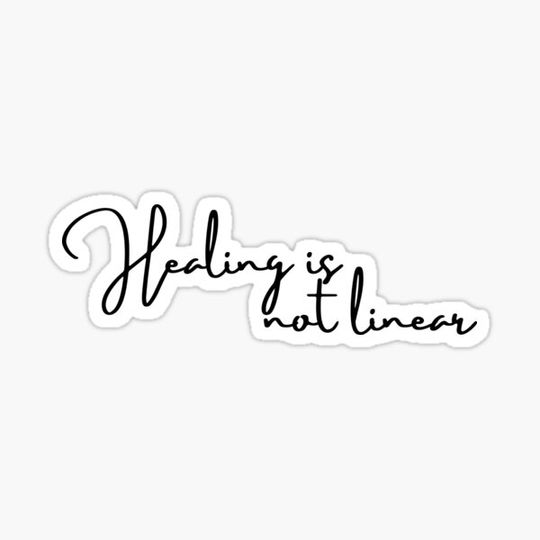 Discover healing is not linear