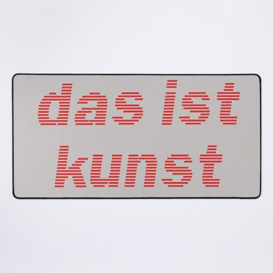 Discover This is art - red and linear