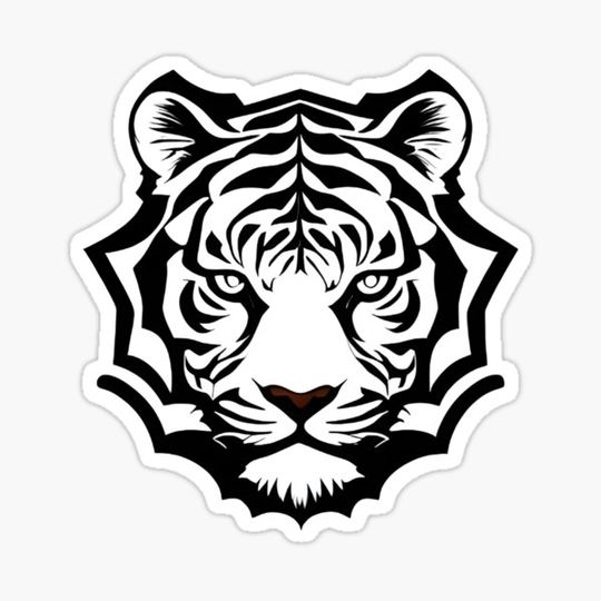 Discover Linear Tiger (Tattoo Style)