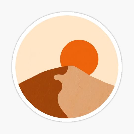 Discover Boho Desert Minimal Landscape