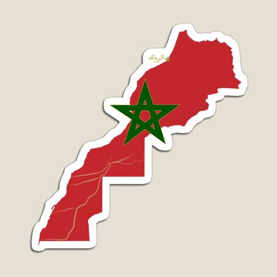 Discover Morocco Map Border with the Sahara