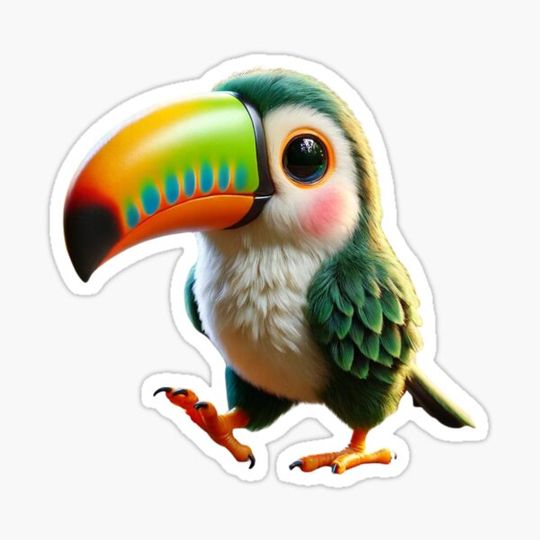 Discover Adorable Baby Toucan
