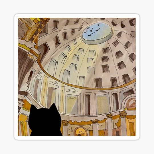 Discover Journal of a Cat in Rome - Gazing through the Pantheon