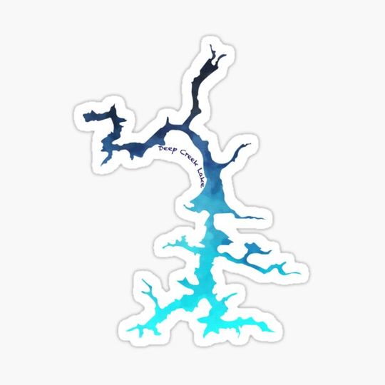 Discover Deep Creek Lake Maryland Outline