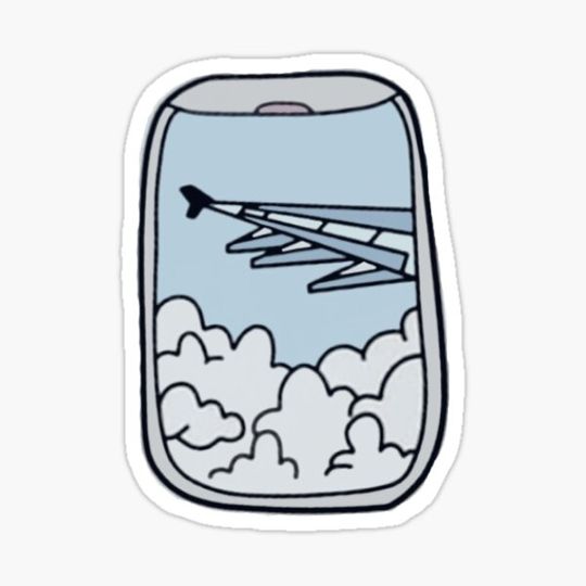 Discover Airplane Window View