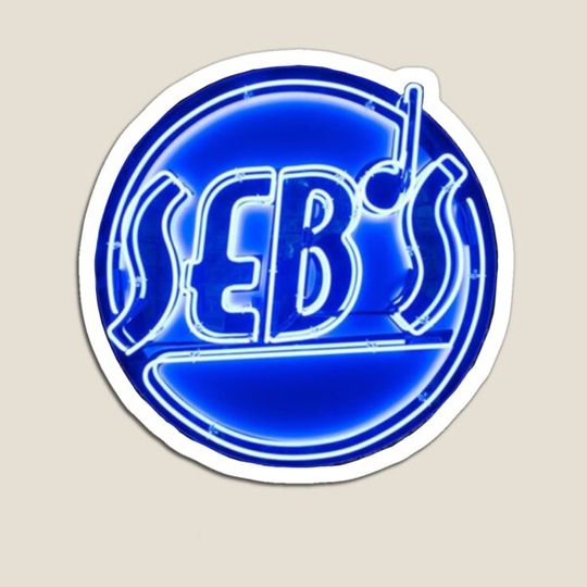Discover Sebs neon sign