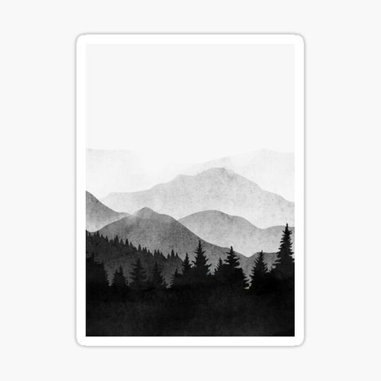Discover Watercolor Mountains