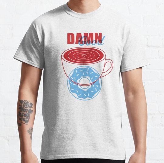 Discover Twin Peaks Damn Good Coffee The Owl Cave Donut Glitch Logo