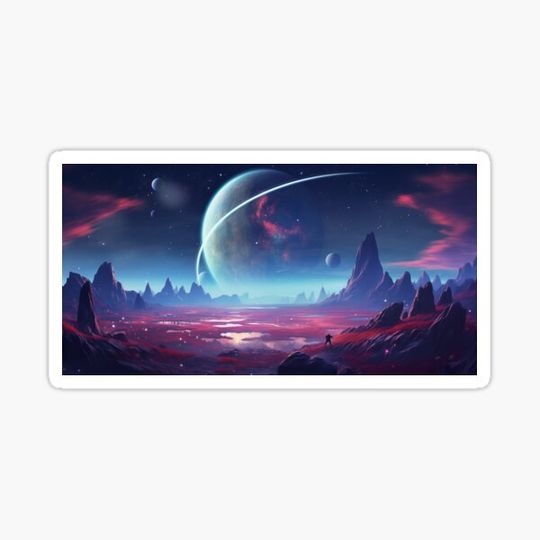 Discover Starry Night Over Peaks: Celestial Serenity