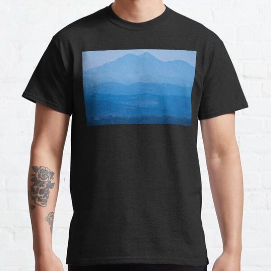Discover Rocky Mountains Twin Peaks Blue Haze Layers