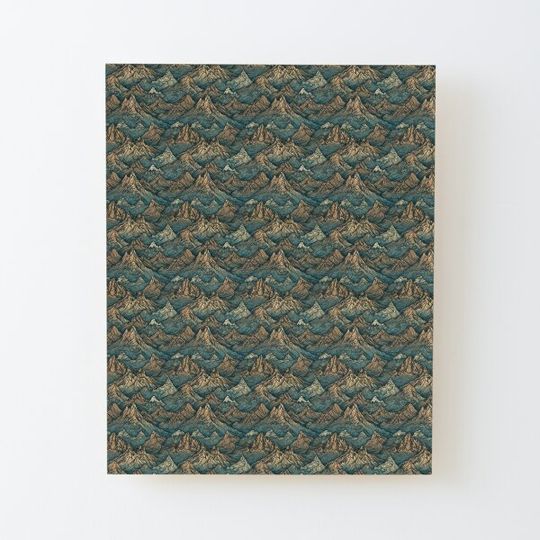 Discover Blue Mountain Vintage Pattern