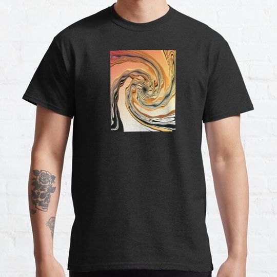 Discover Amber Flow Abstract