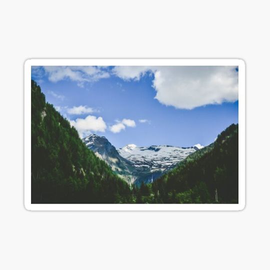 Discover Nature Landscape Mountains Summit Peaks Snow