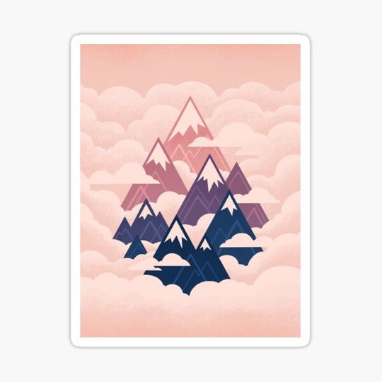 Discover Misty Mountains : Sunset