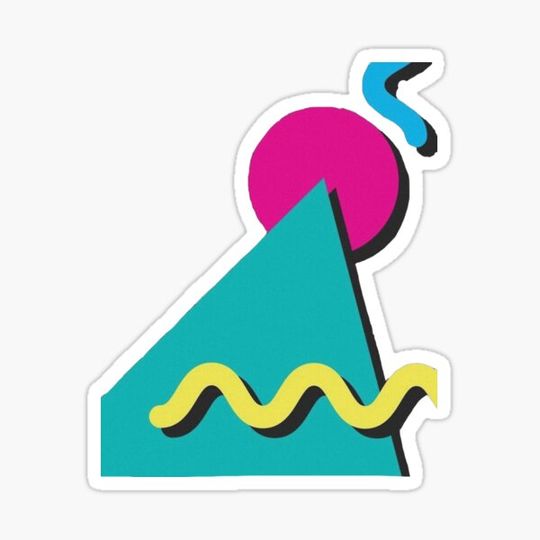 Discover 80s print