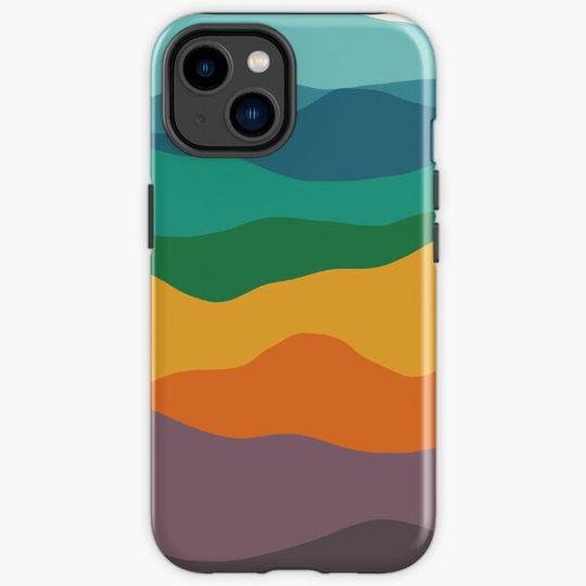 Discover Rainbow mountains abstract art