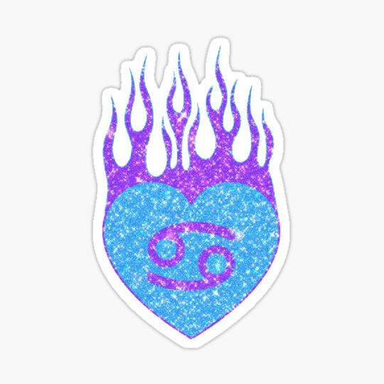 Discover sparkly cancer heart