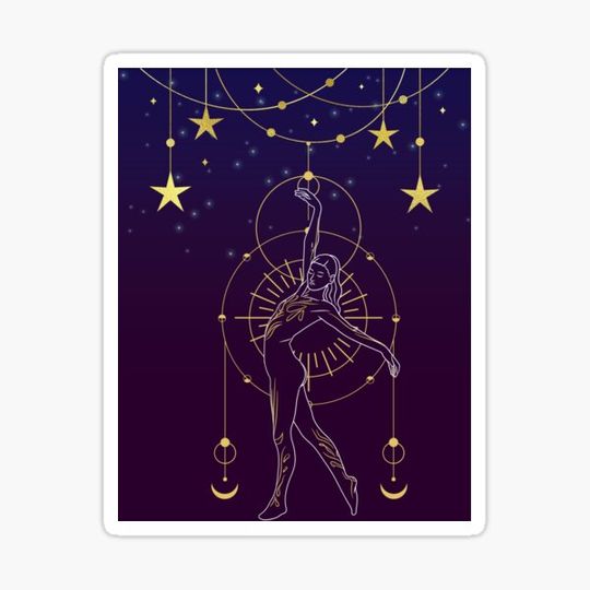 Discover Celestial Dancer in starry sky