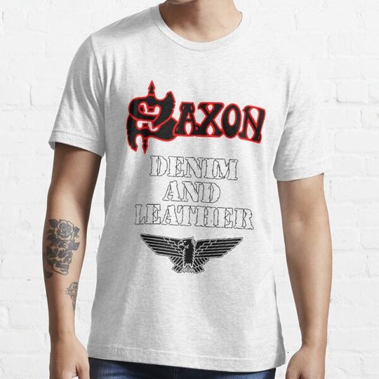Discover Denim and Leather by Saxon - Classic Old School Heavy Metal NWOBHM Classic