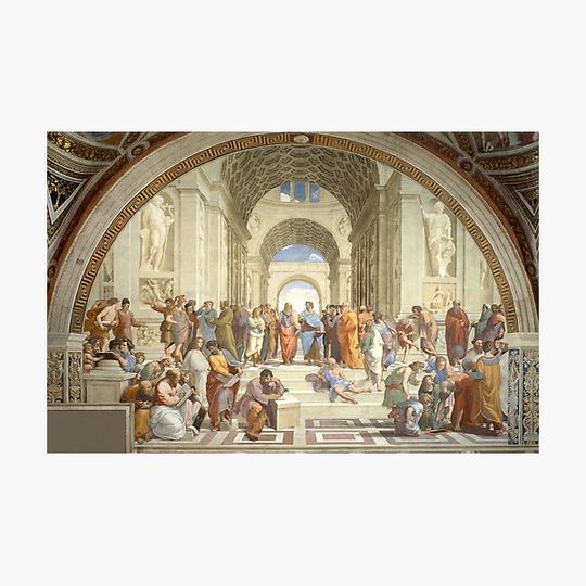 Discover The School of Athens, Raphael, 1511