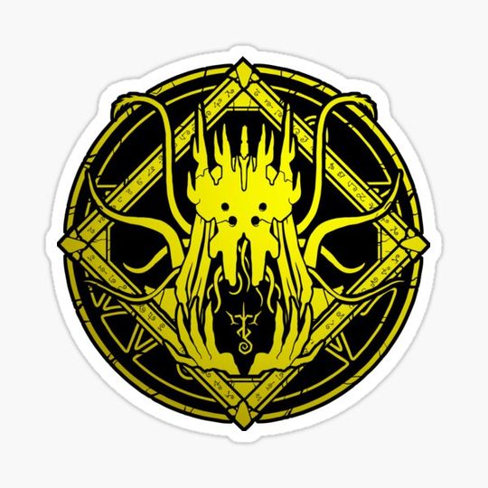 Discover The King in Yellow - Hastur - Circle design