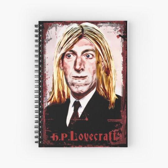 Discover Iranon H. P. Lovecraft grungestyle portrait