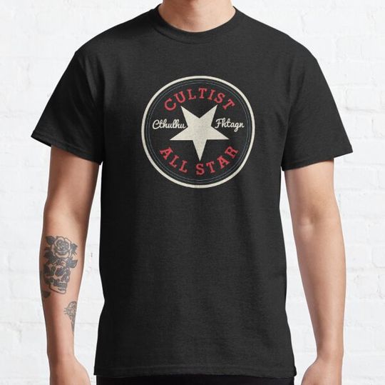 Discover Cthulhu Fhtagn Cultist All Star Occult Seal