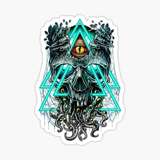 Discover Cthulhu illuminati evil monster  (Winya No. 186)